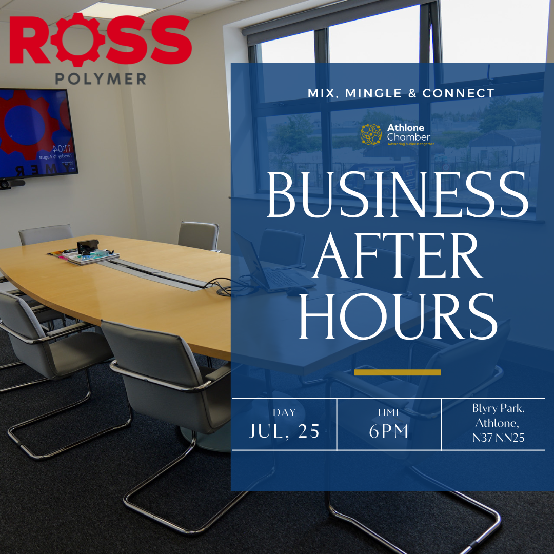 july business after hours flyer